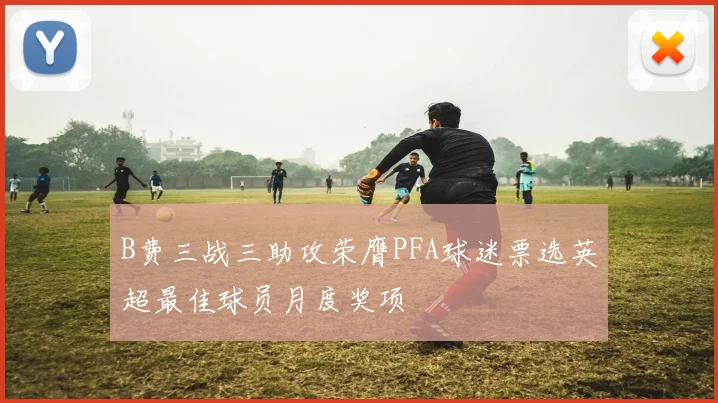 B费三战三助攻荣膺PFA球迷票选英超最佳球员月度奖项